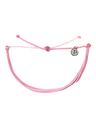 Pura Vida Charity Boarding 4 Breast Cancer Bracelet