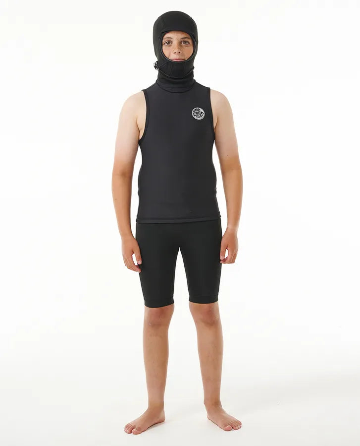 Rip Curl Kids Fbomb Polypro Hooded Wetsuit Vest
