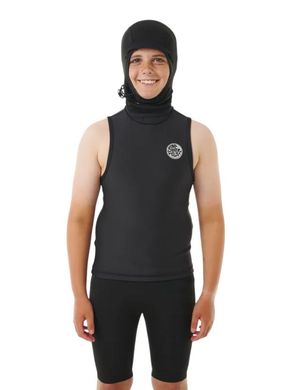 Rip Curl Kids Fbomb Polypro Hooded Wetsuit Vest