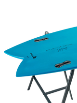 Circle One Heritage Keel Twin Fish Surfboard - Sky Blue