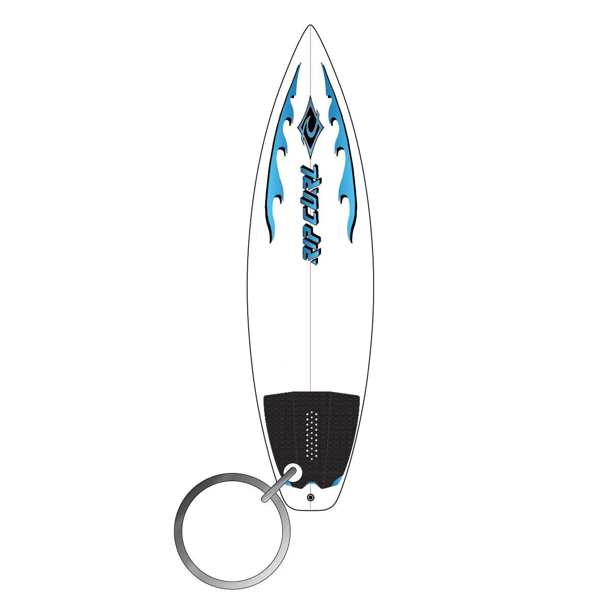 Rip Curl Surfboard Keyring