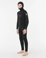 Rip Curl Junior Dawn Patrol 5/4 Hooded Chest Zip Wetsuit