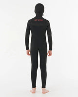 Rip Curl Junior Dawn Patrol 5/4 Hooded Chest Zip Wetsuit