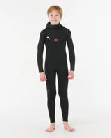 Rip Curl Junior Dawn Patrol 5/4 Hooded Chest Zip Wetsuit