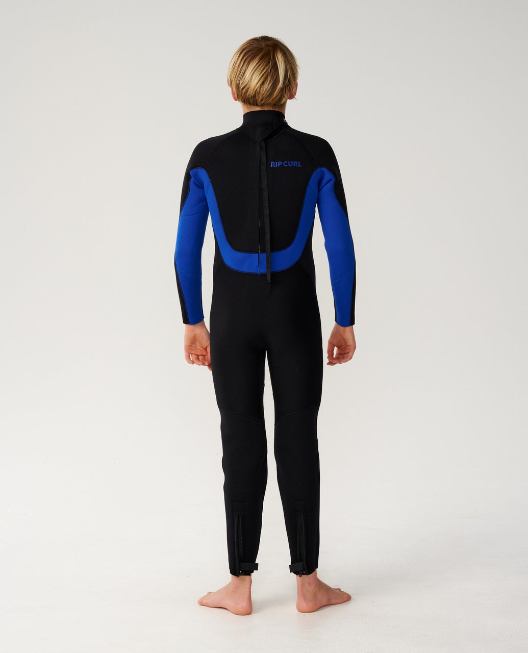 Rip Curl Junior Trad 5/4 Back Zip Wetsuit - Blue