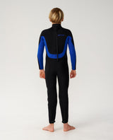 Rip Curl Junior Trad 5/4 Back Zip Wetsuit - Blue