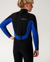 Rip Curl Junior Trad 5/4 Back Zip Wetsuit - Blue