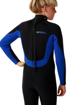 Rip Curl Junior Trad 5/4 Back Zip Wetsuit - Blue