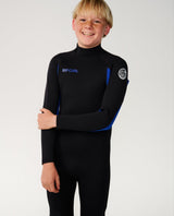 Rip Curl Junior Trad 5/4 Back Zip Wetsuit - Blue