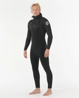 Rip Curl Mens Dawn Patrol 5/4 Hooded Wetsuit