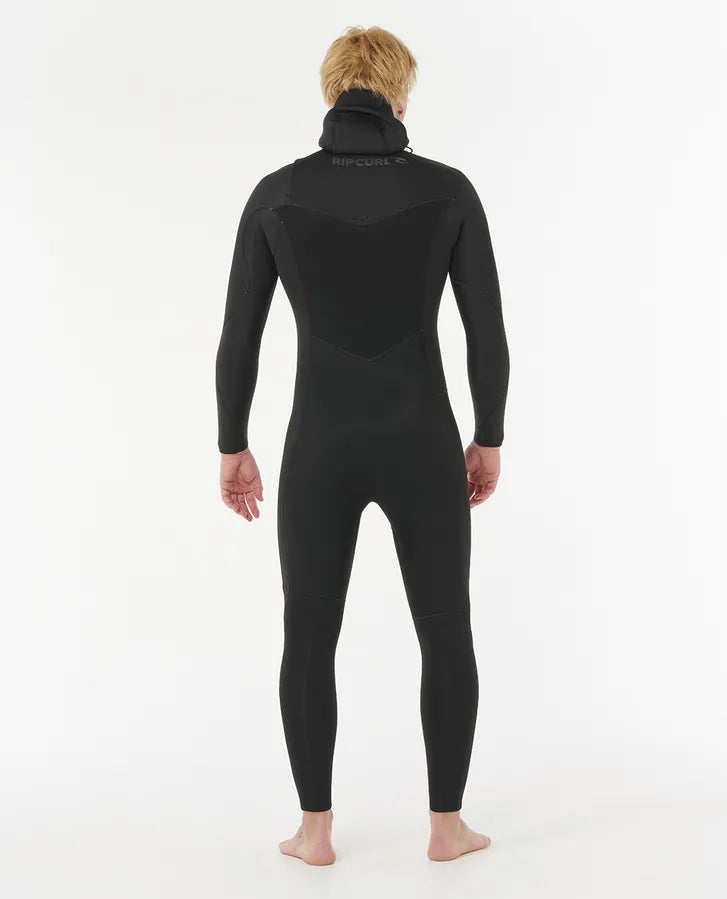 Rip Curl Mens Dawn Patrol 5/4 Hooded Wetsuit