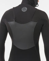 Rip Curl Mens Flashbomb E7 5/4 Hooded Wetsuit - Black