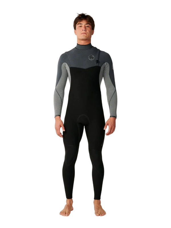 Rip Curl Mens Flashbomb Pro 5/3 Zip Free Wetsuit