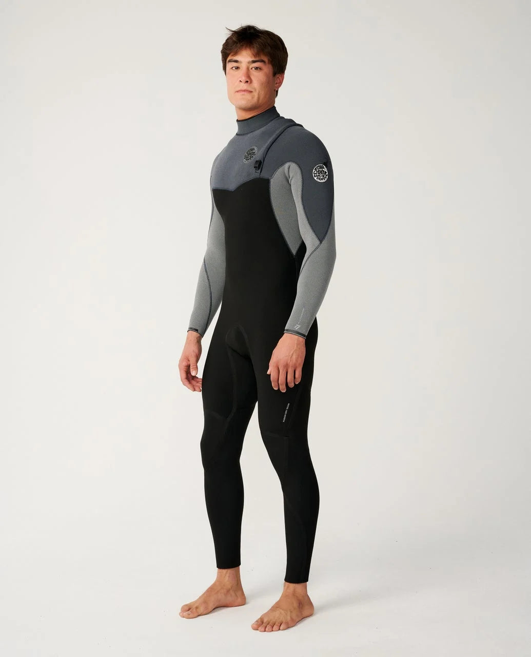 Rip Curl Mens Flashbomb Pro 5/3 Zip Free Wetsuit