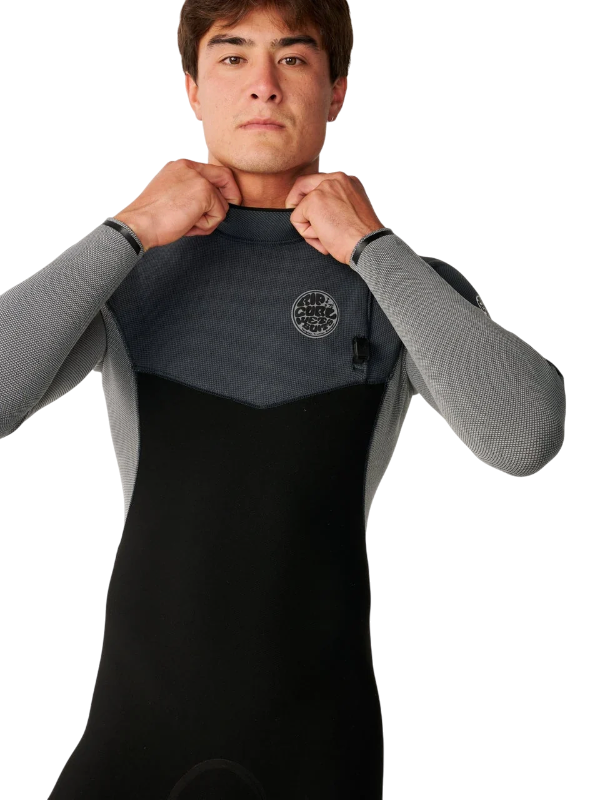 Rip Curl Mens Flashbomb Pro 5/3 Zip Free Wetsuit