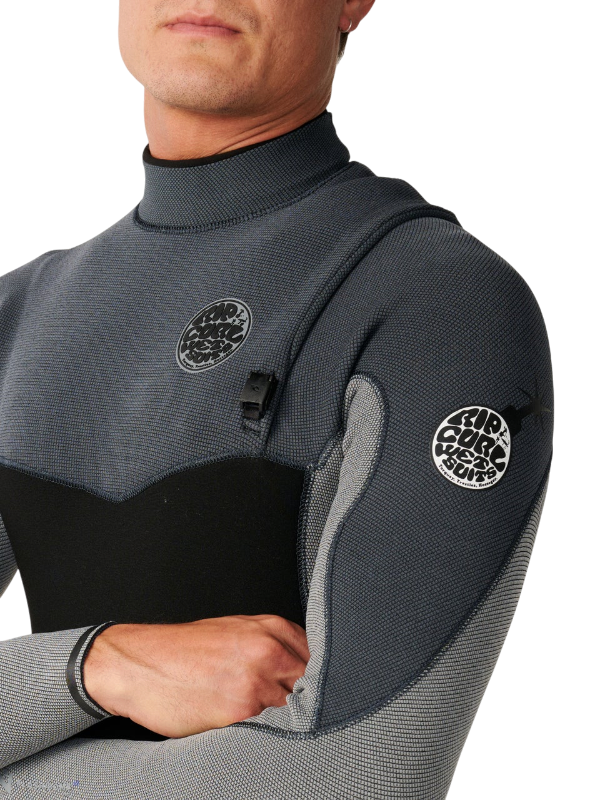 Rip Curl Mens Flashbomb Pro 5/3 Zip Free Wetsuit