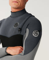 Rip Curl Mens Flashbomb Pro 5/3 Zip Free Wetsuit