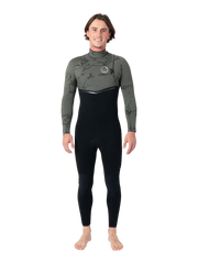 Rip Curl Mens E Bomb 4/3 Zip Free Wetsuit
