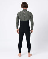 Rip Curl Mens E Bomb 4/3 Zip Free Wetsuit