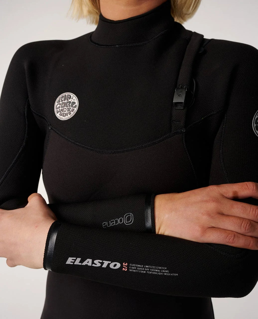 Rip Curl Womens Elasto 5/4 Wetsuit - Black