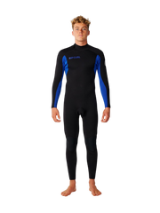 Rip Curl Trad 5/4 Back Zip Wetsuit - Blue