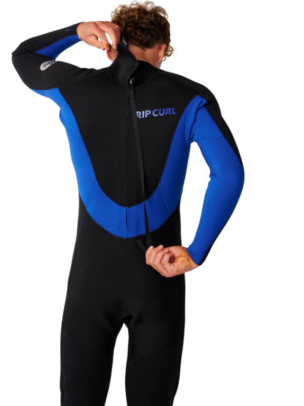 Rip Curl Trad 5/4 Back Zip Wetsuit - Blue
