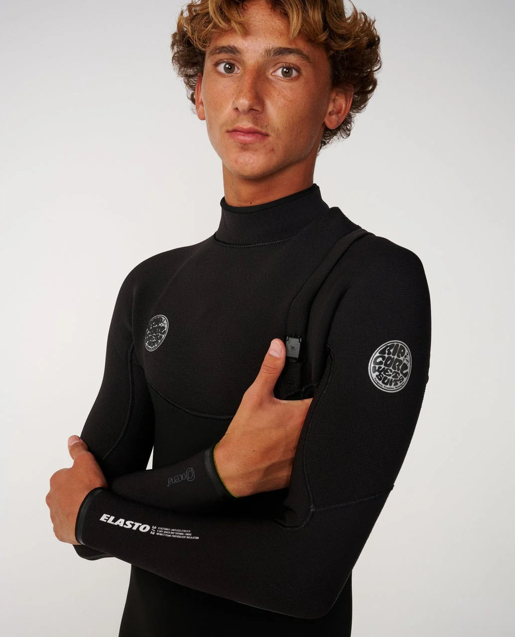 Rip Curl Mens Elasto 5/4 Wetsuit - Black