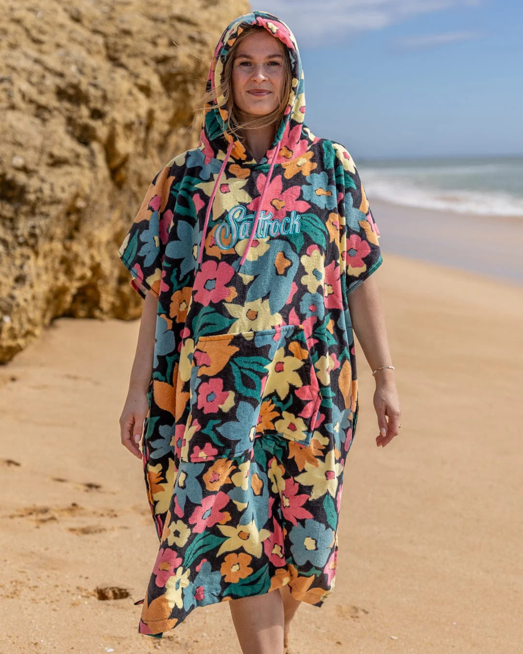 Saltrock Holidaze Towelling Poncho
