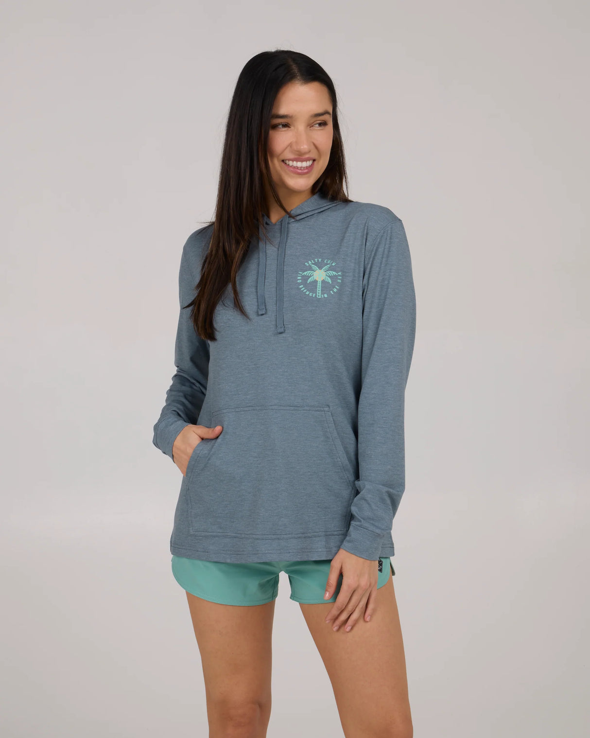 Salty Crew Queen Palm Tech Hoodie