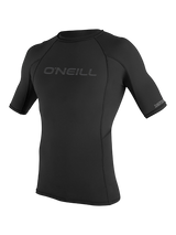 O'Neill Thermo-X Short/Sleeve Rash Vest - Black
