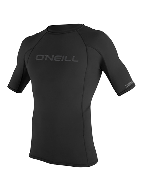 O'Neill Thermo-X Short/Sleeve Rash Vest - Black
