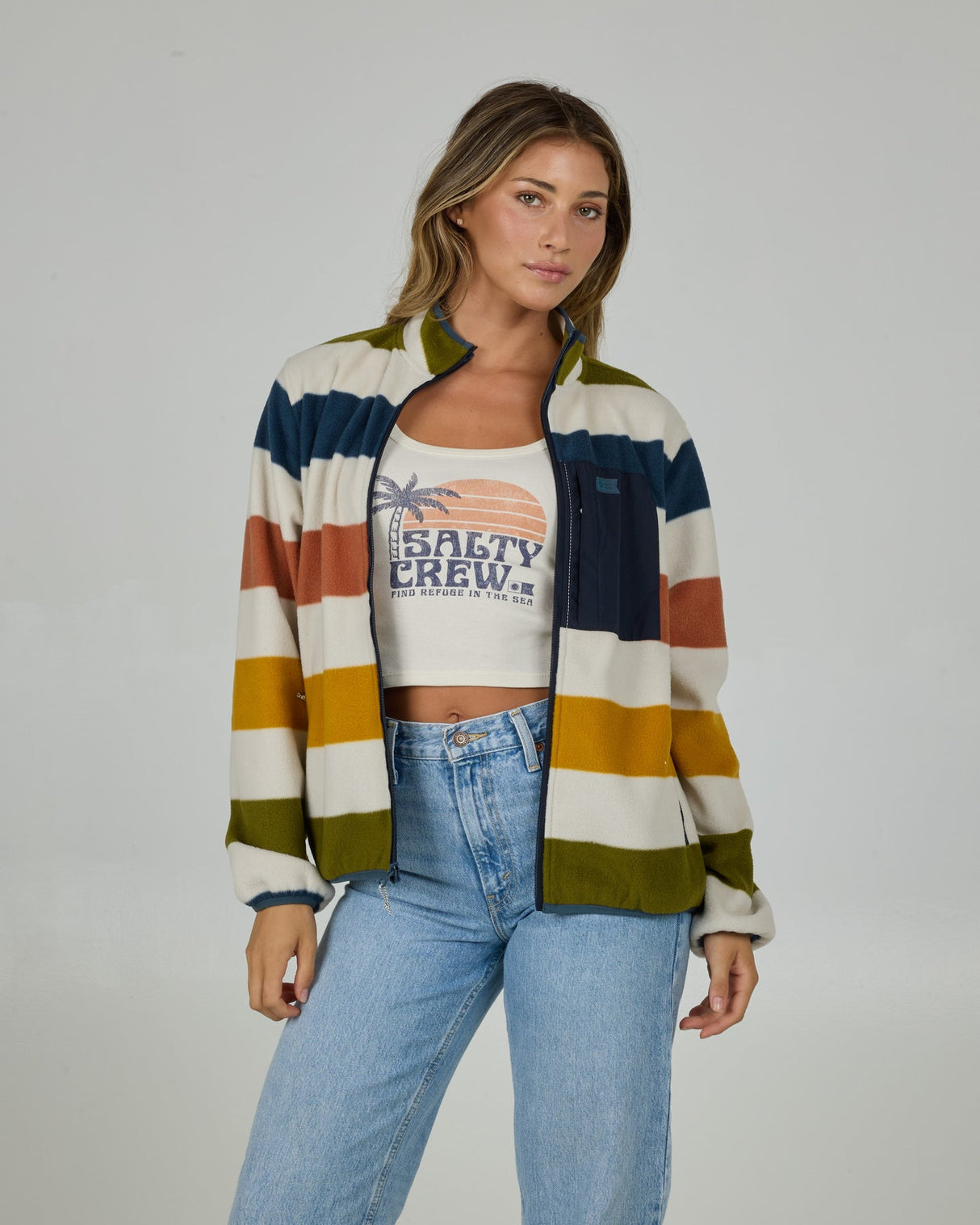 Salty Crew Swellter Polar Fleece
