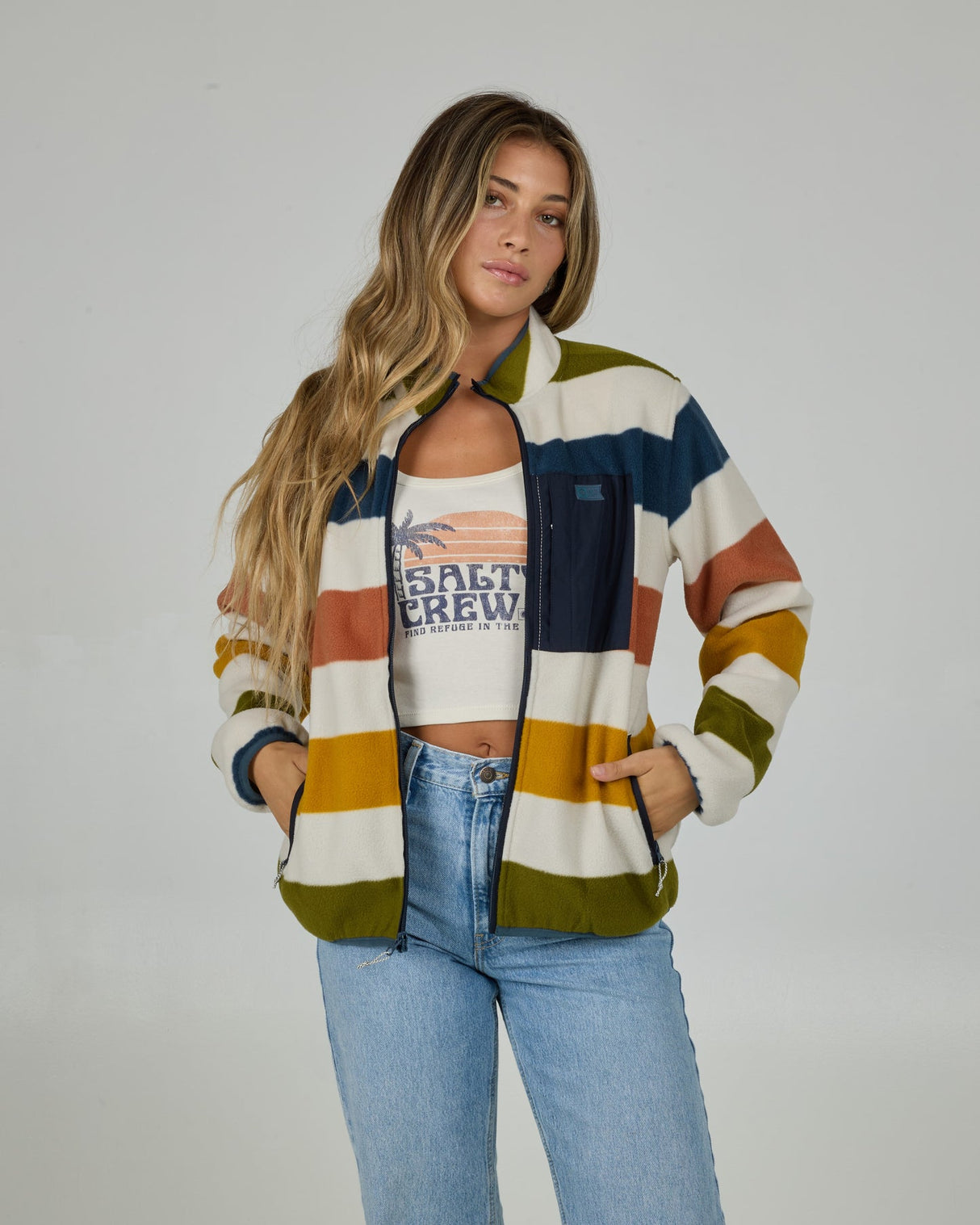 Salty Crew Swellter Polar Fleece
