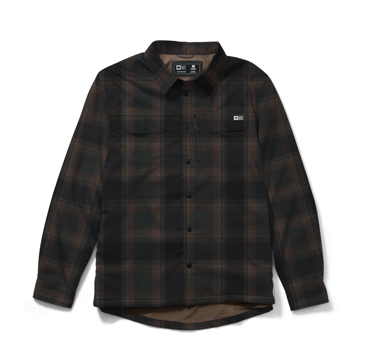 Salty Crew Fathom LS Tech Shacket