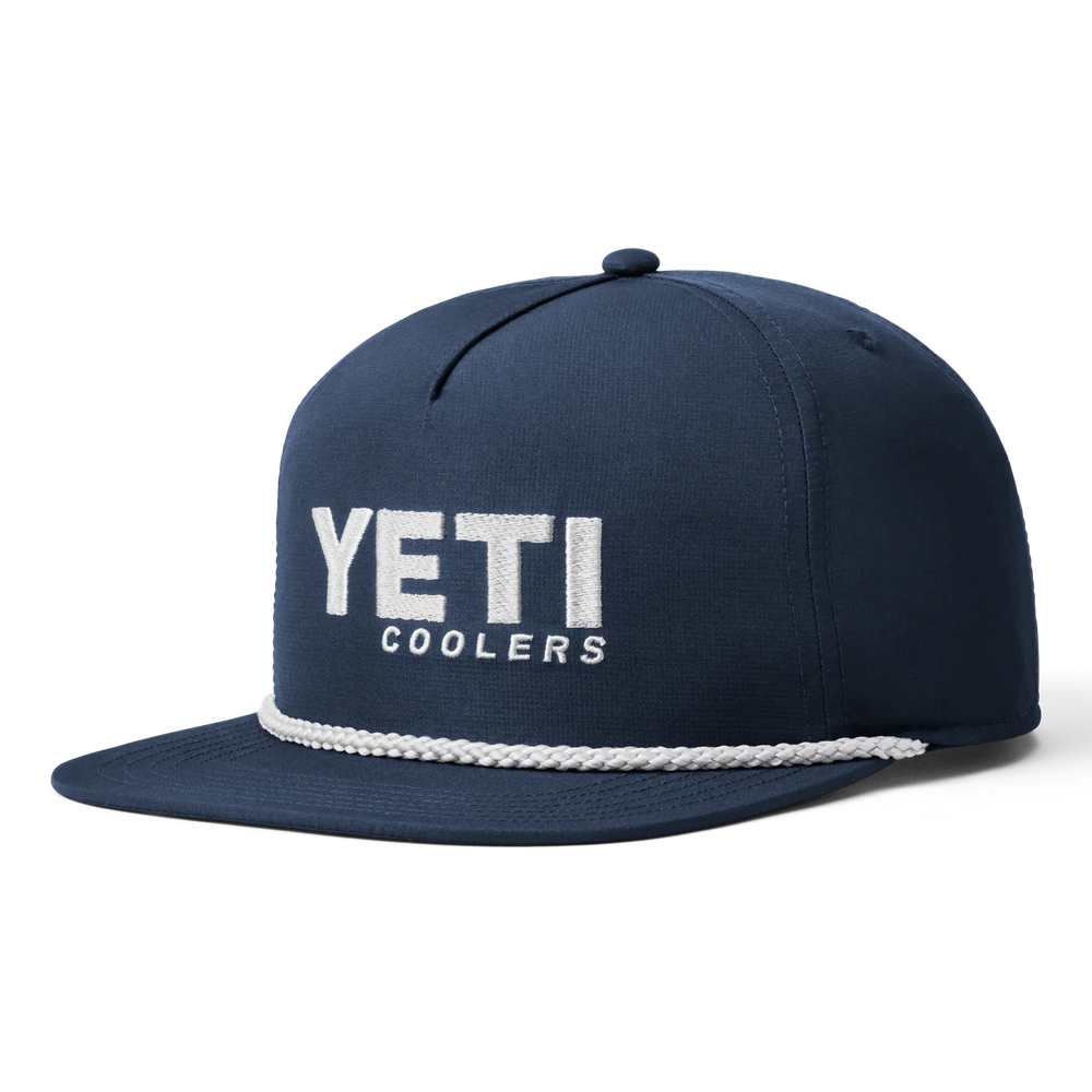Yeti Coolers Mid Pro Flat Brim Rope Hat-Headwear-troggs.com