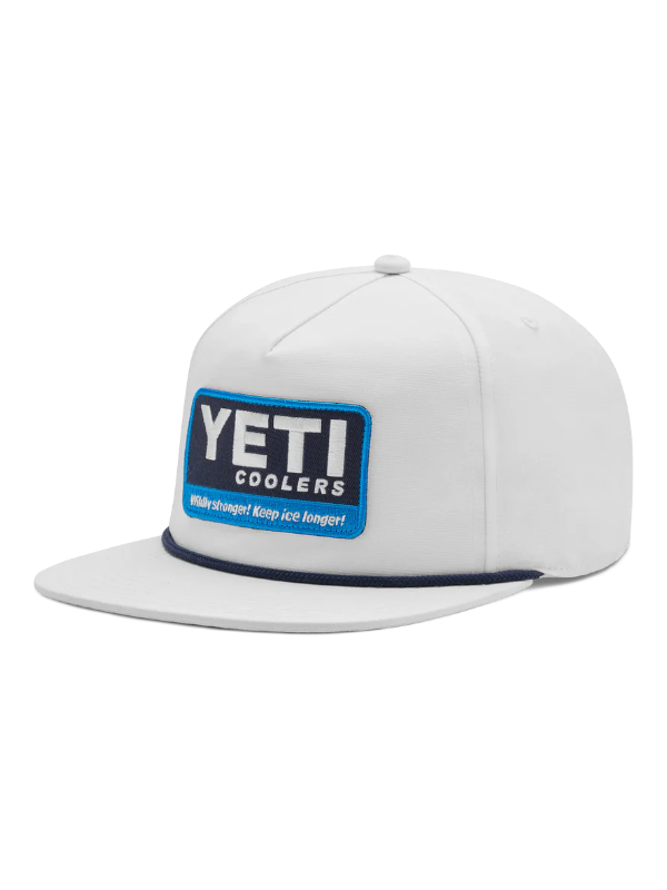 Yeti Wildly Stronger Flat Brim Rope Hat-Headwear-troggs.com
