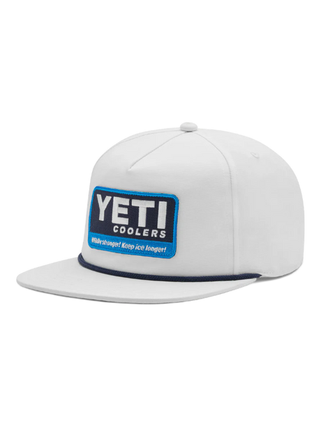 Yeti Wildly Stronger Flat Brim Rope Hat-Headwear-troggs.com