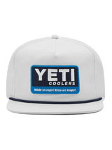 Yeti Wildly Stronger Flat Brim Rope Hat-Headwear-troggs.com