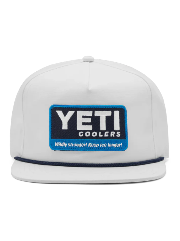 Yeti Wildly Stronger Flat Brim Rope Hat-Headwear-troggs.com