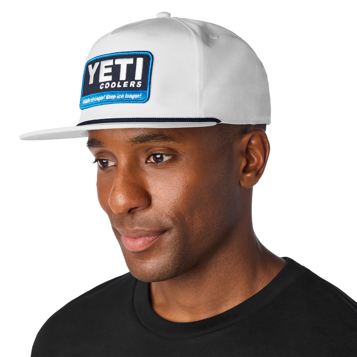 Yeti Wildly Stronger Flat Brim Rope Hat-Headwear-troggs.com