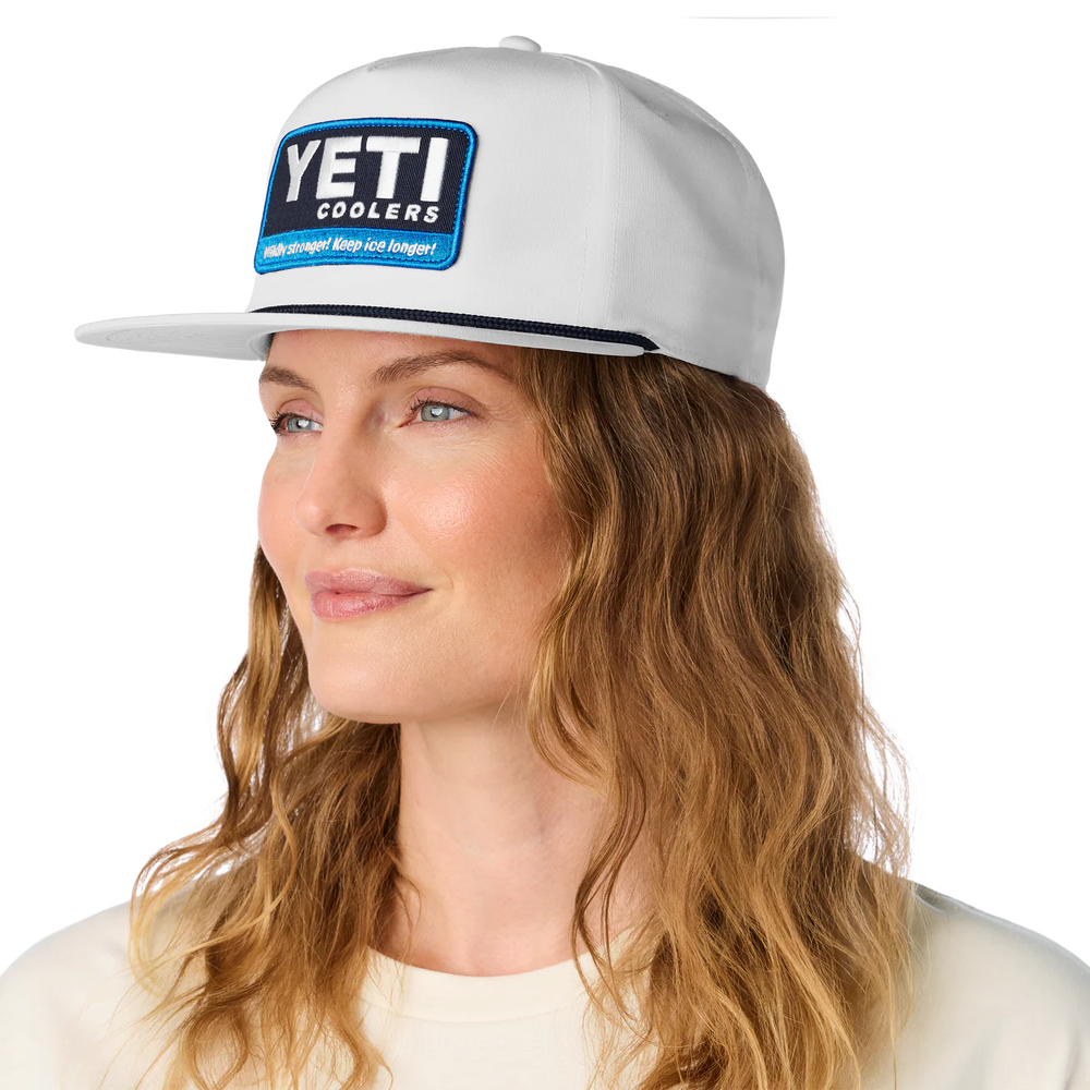 Yeti Wildly Stronger Flat Brim Rope Hat-Headwear-troggs.com