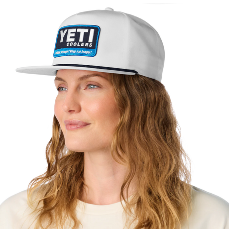 Yeti Wildly Stronger Flat Brim Rope Hat-Headwear-troggs.com