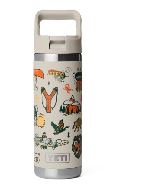 Yeti Rambler 18oz Bottle with Straw Cap-Drinkware, Cool Boxes & Accessories-troggs.com