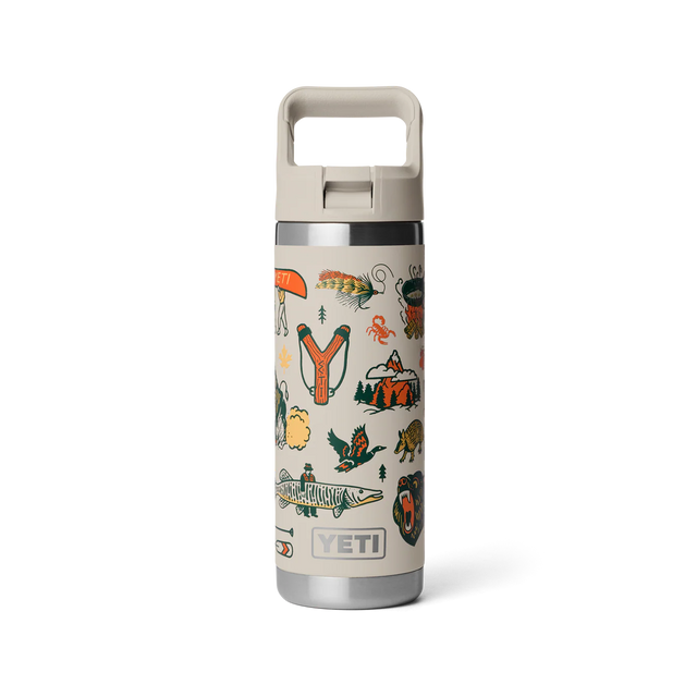 Yeti Rambler 18oz Bottle with Straw Cap-Drinkware, Cool Boxes & Accessories-troggs.com