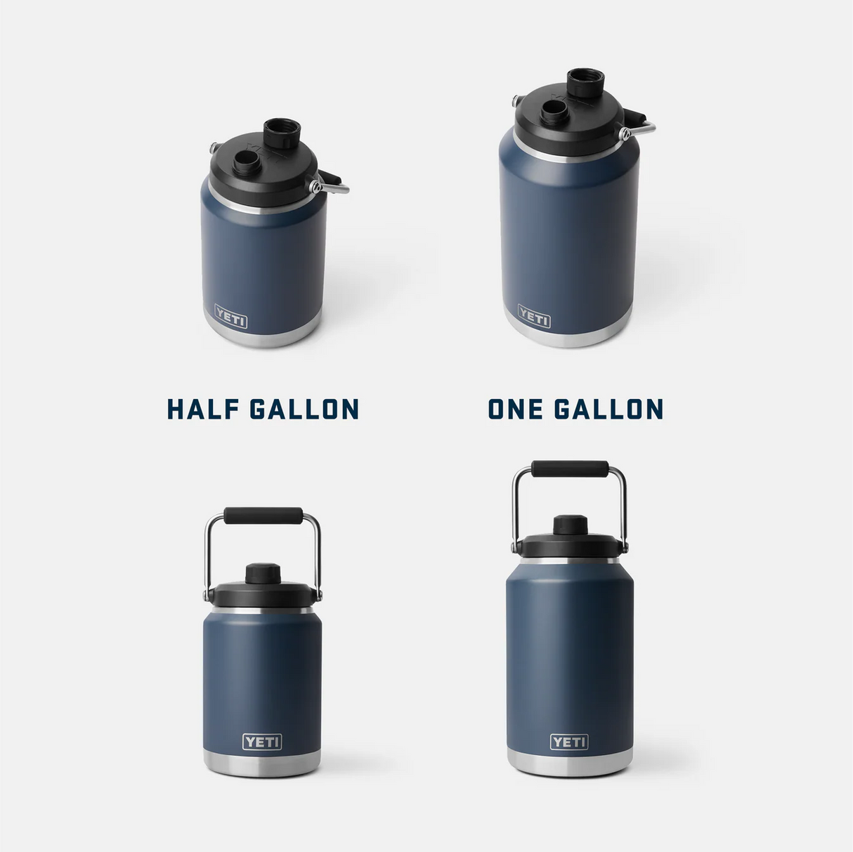 YETI Rambler One Gallon Jug-Drinkware, Cool Boxes & Accessories-troggs.com
