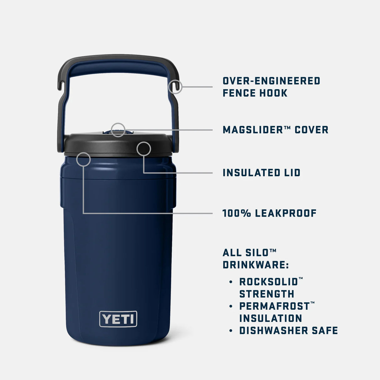 YETI Silo 40oz Straw Jug-Drinkware, Cool Boxes & Accessories-troggs.com