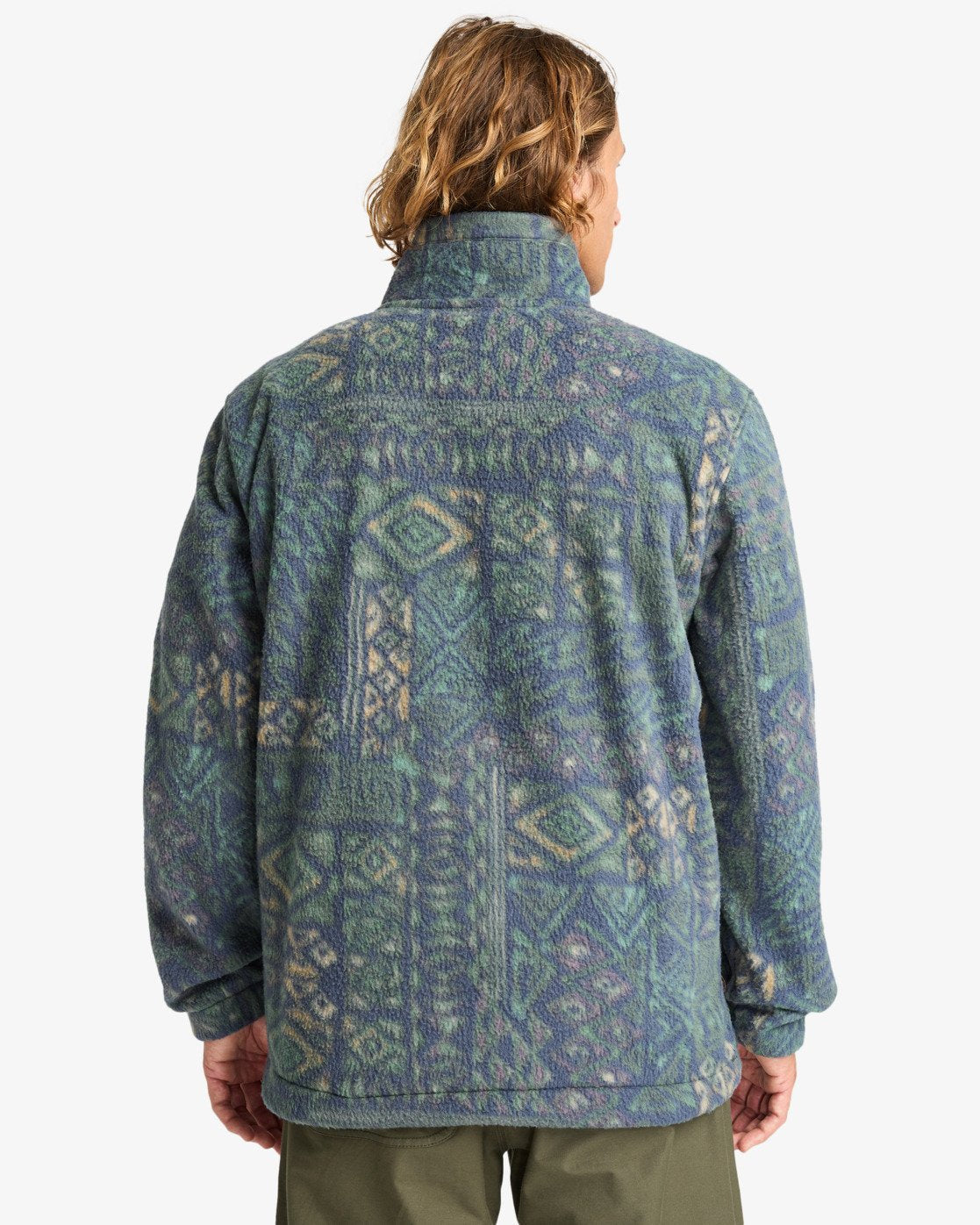 Billabong Boundary Half Zip Mock Neck Fleece
