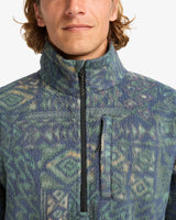 Billabong Boundary Half Zip Mock Neck Fleece