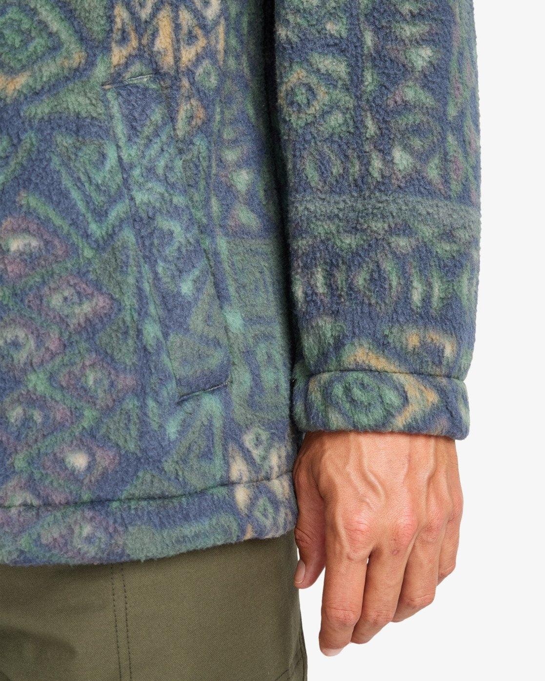 Billabong Boundary Half Zip Mock Neck Fleece
