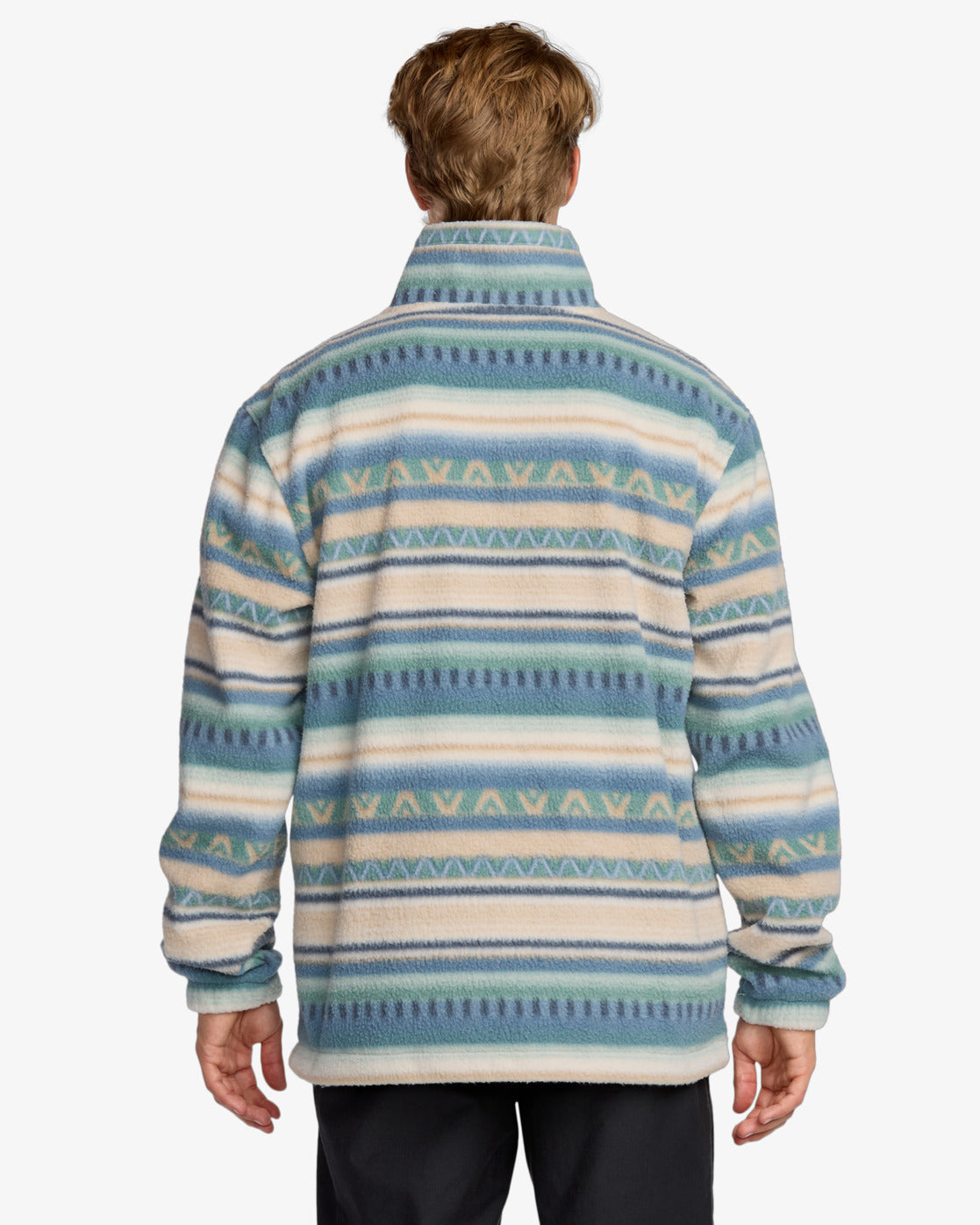 Billabong Boundary Half Zip Mock Neck Fleece